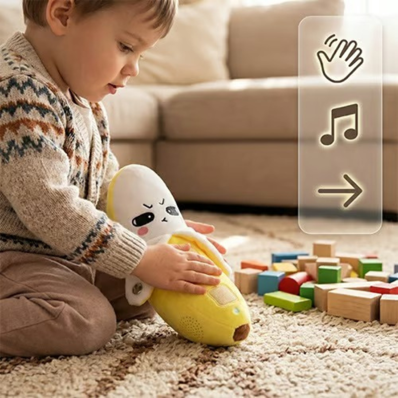 Kletshuts™ MusicPlushie: Sjovt Engagerende Interaktiv Musik Plush Legetøj