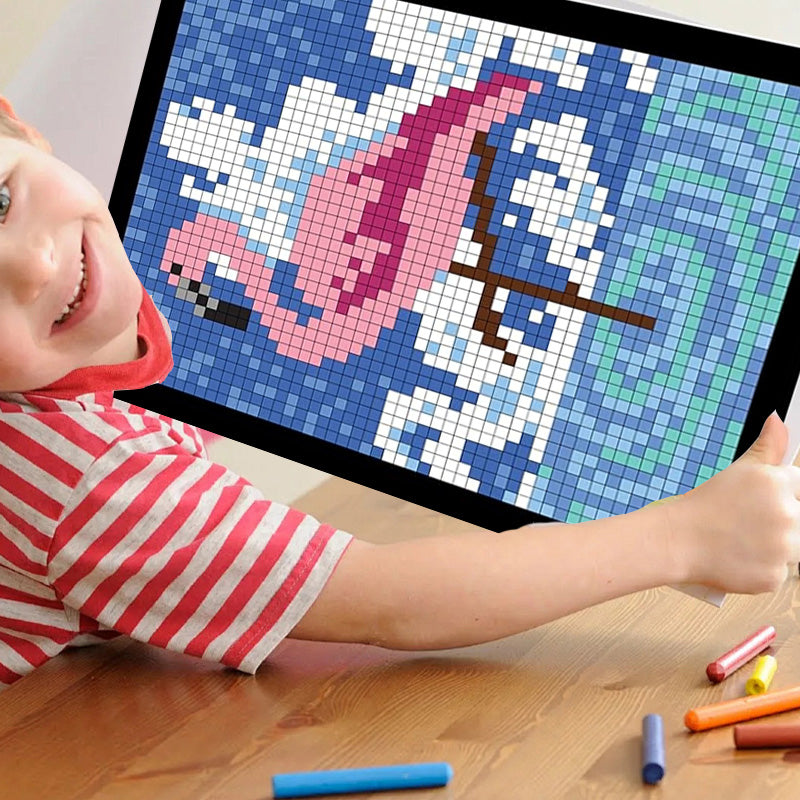 Kletshuts™ ColorQuest: 100 Quest Farve Af Numbers Farvelægning Bog