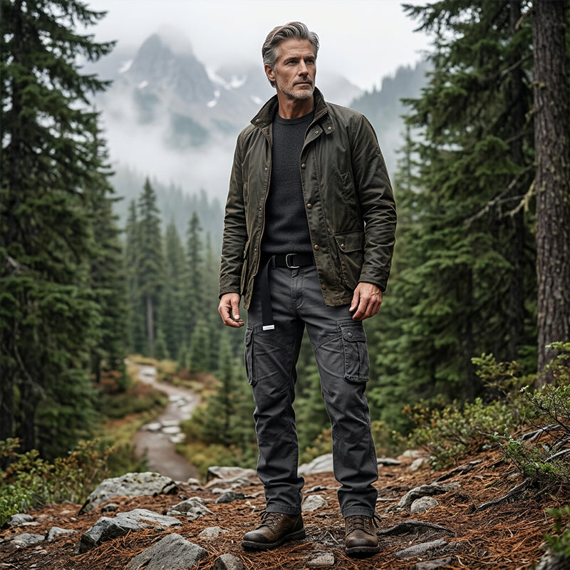 Icone™ ComfyCargo: Casual Multi-Pocket Cargo Behagelige Bukser Til Mænd
