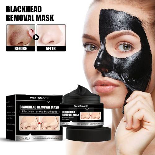 Aktivt kul peel-off maske med troldnød