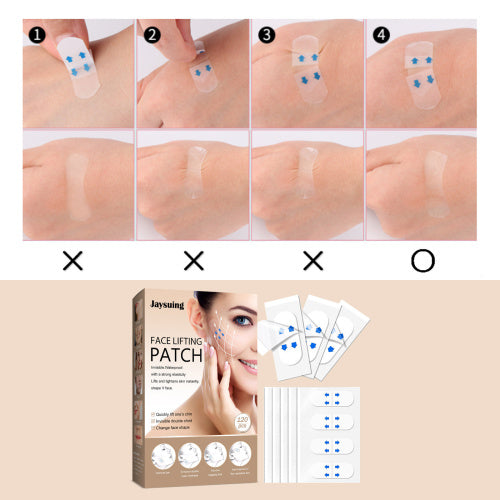 Usynlig V-line face-lift tape