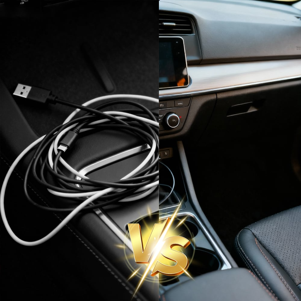 SmartPlug™ – Universel Smart Stik Trådløs CarPlay Og Android Auto Adapter