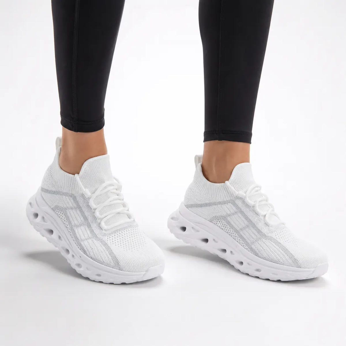 Ortopædiske gåsneakers med bred tåboks – unisex