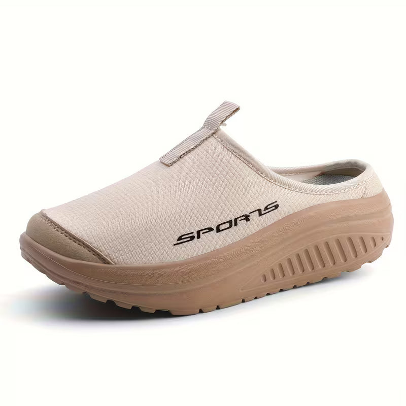 Ortopædiske slip-on hjemmesko med lukket tå til damer