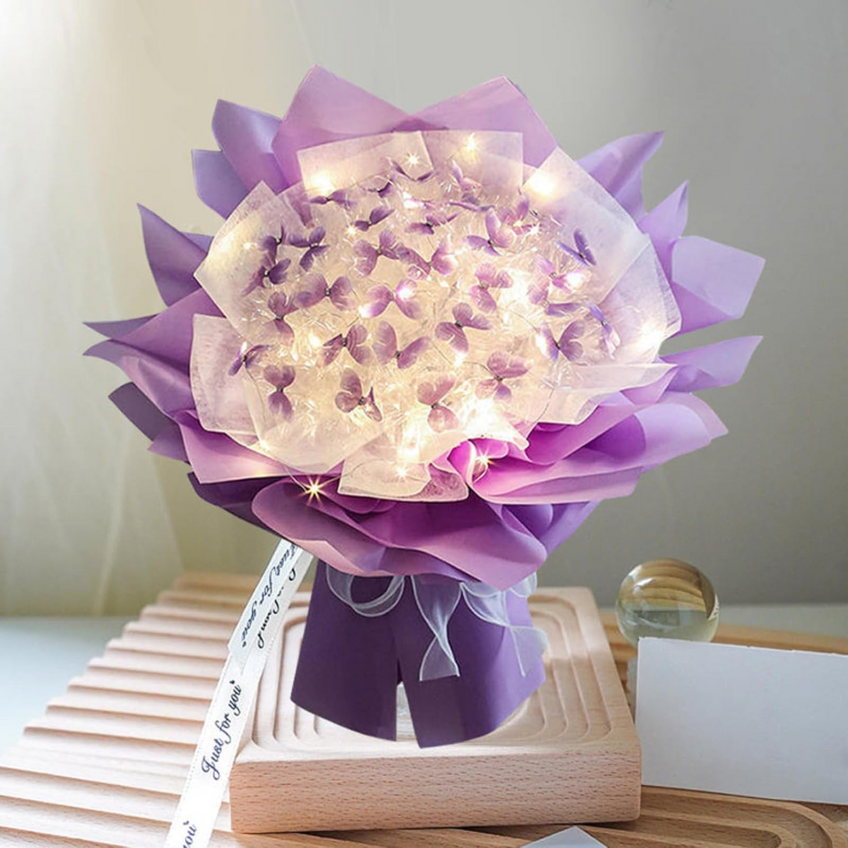 ButterflyBouquet™ - DIY Håndlavet Blomster Sommerfugle Bouquet Håndværk