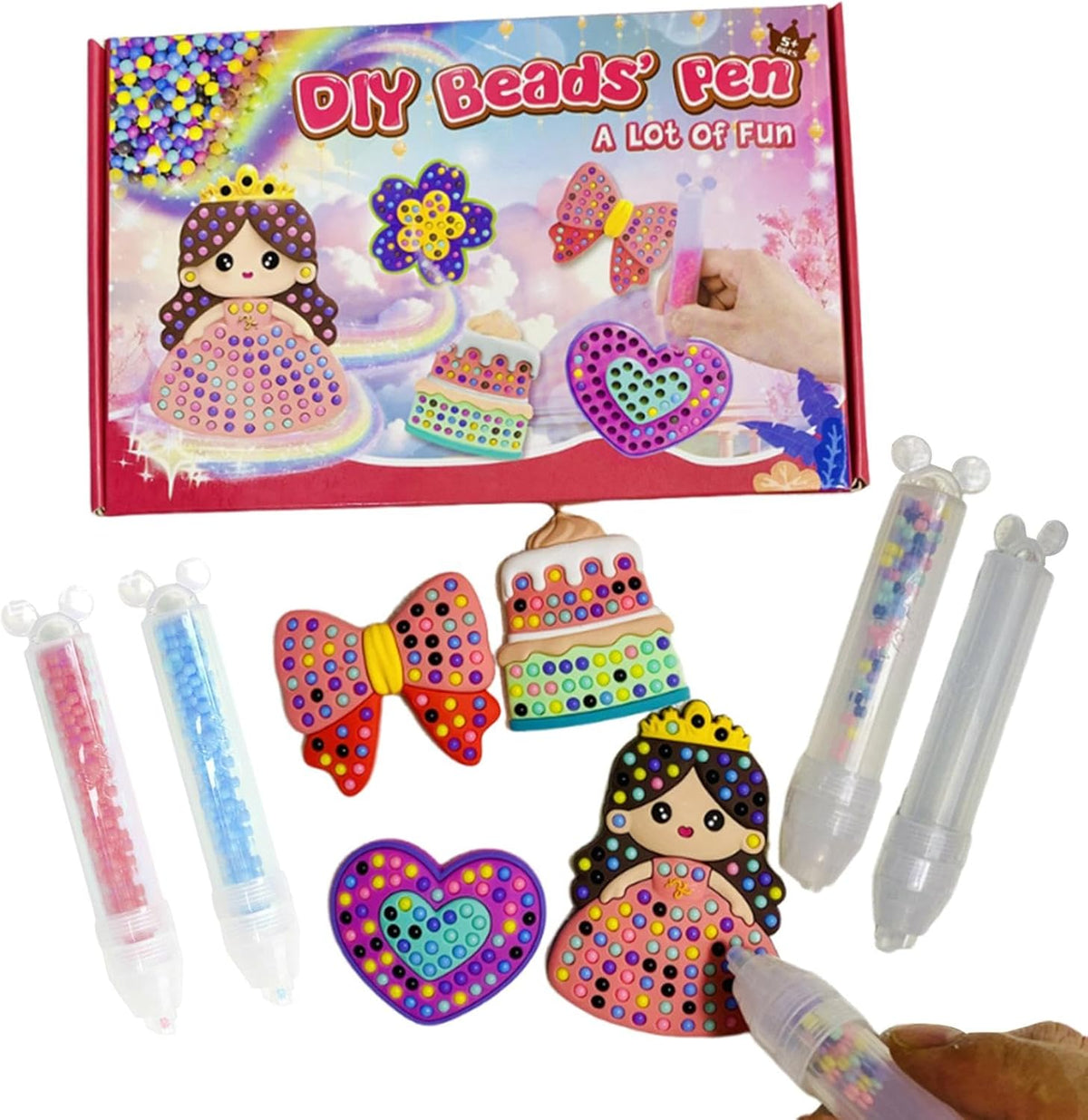 Kletshuts™ BeadsKit - Kreativ DIY Sjov Maleri Og Håndværk Perler Kit