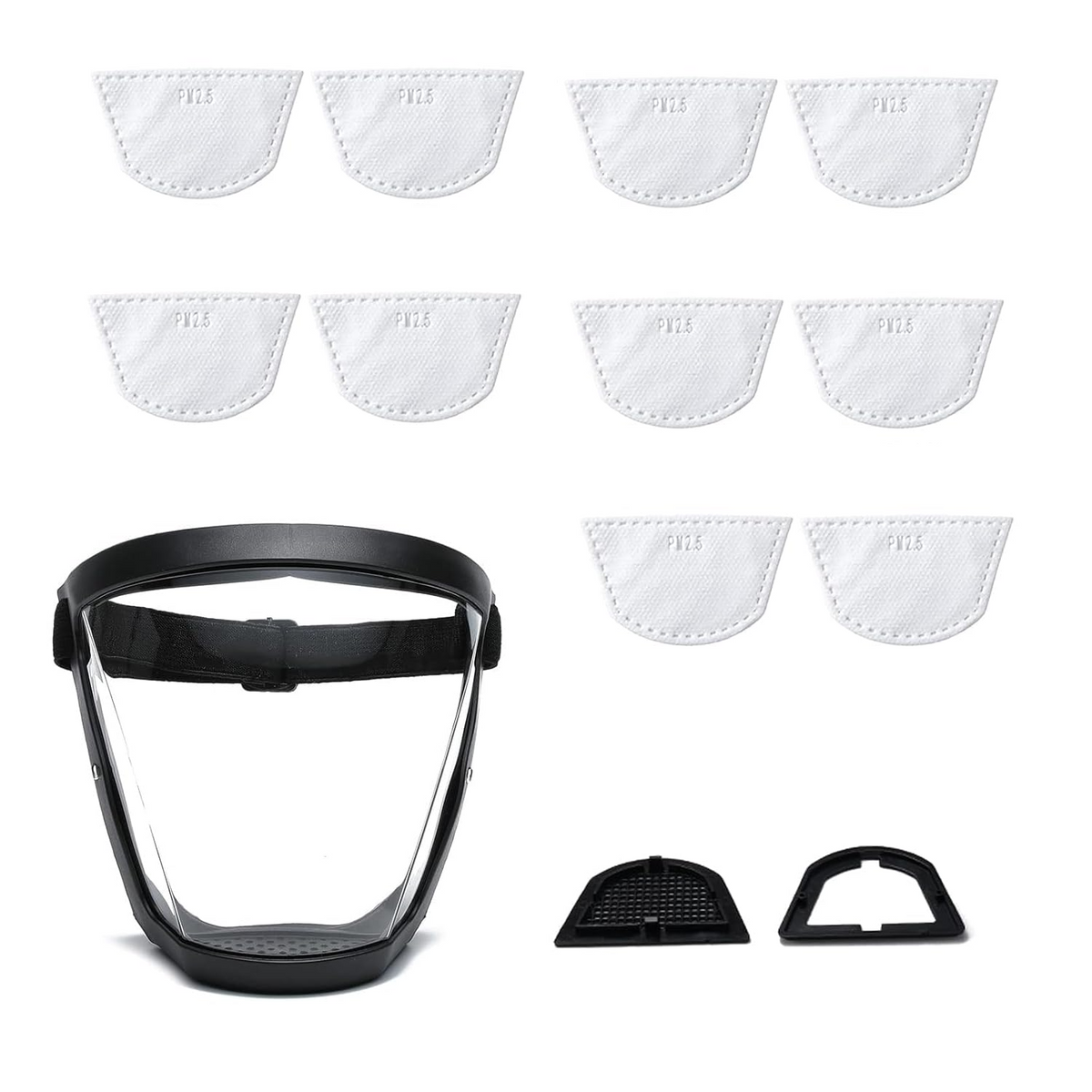 MaskFilter - Udendørs Og Indendørs Fuld Ansigt Beskyttende Industrielt Maske Filter