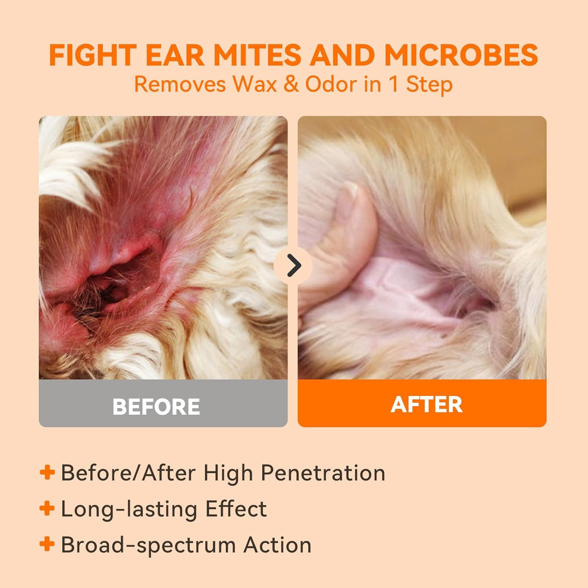 DogCatFri™ EarDrops - Beroligende Dyr Ørepleje Naturlige Dråber