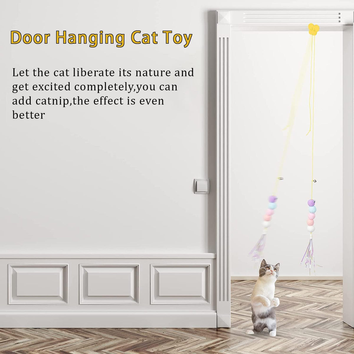 Catfri® CatTeaser 1+1 GRATIS: Interaktiv Kat Jagten Legetøj
