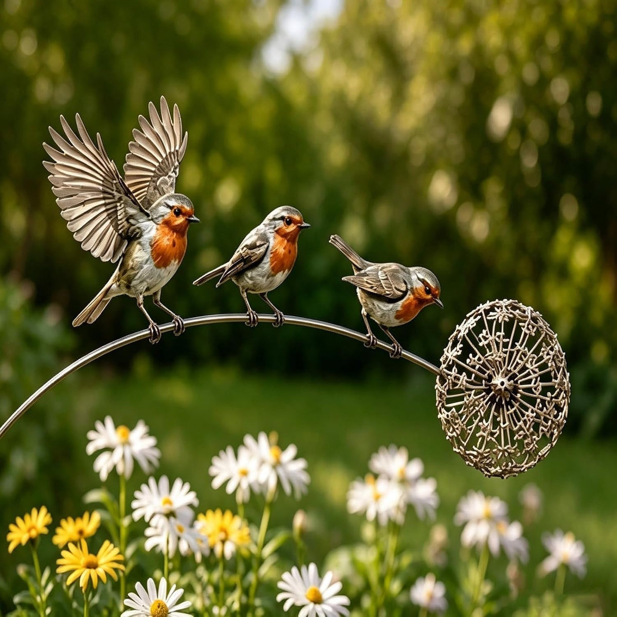 GardenDecor: Robin Have Stake og Udendørs Dekoration