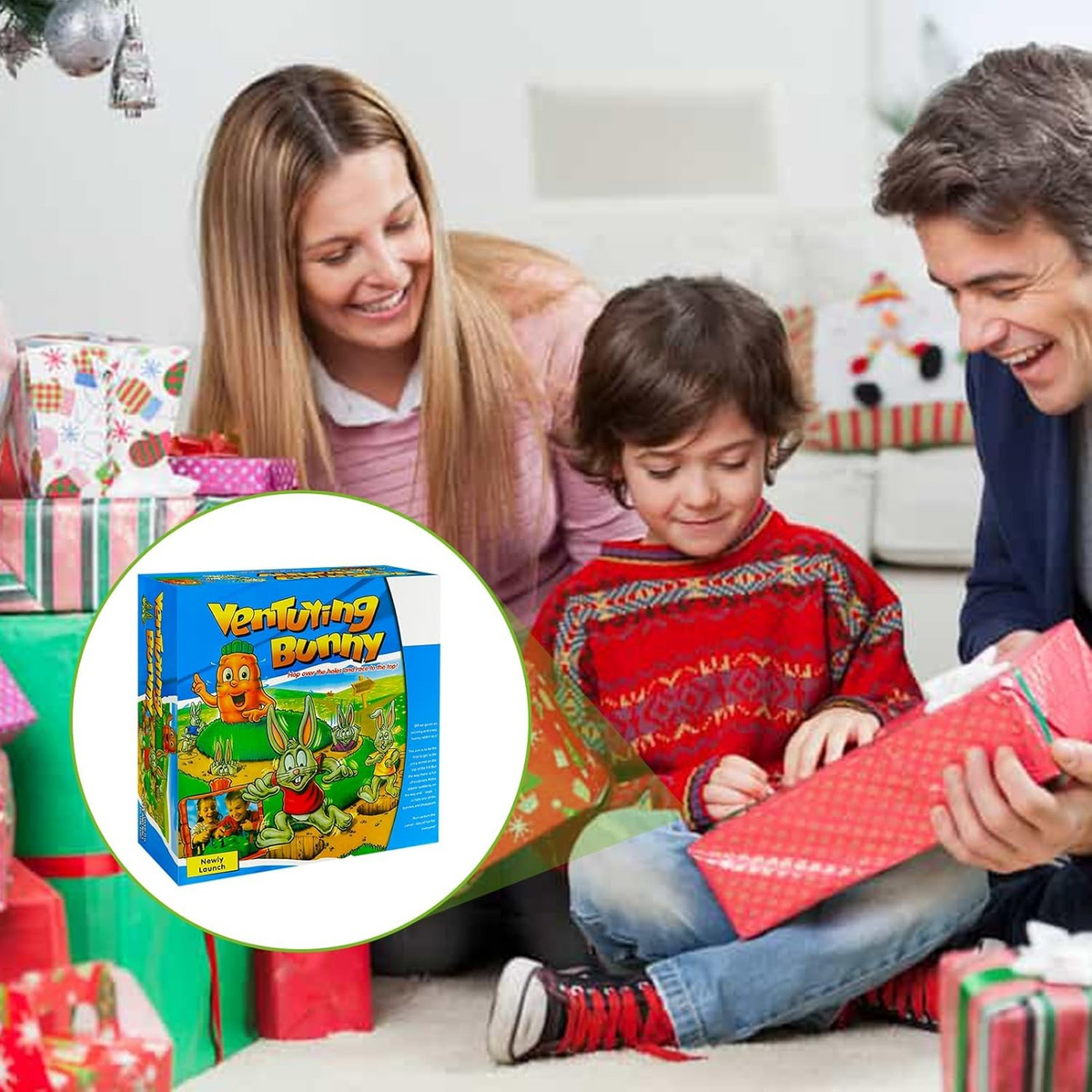 Kletshuts™ BunnyTrap: Familie Venlig Kanin Fælde Strategi Spil