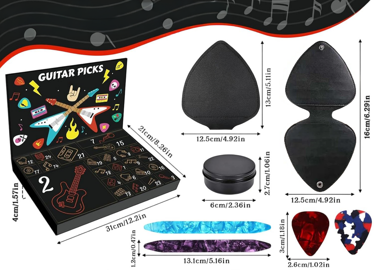 MusicAdvent™ – Ultimativ Guitarplekter Musik Julekalender