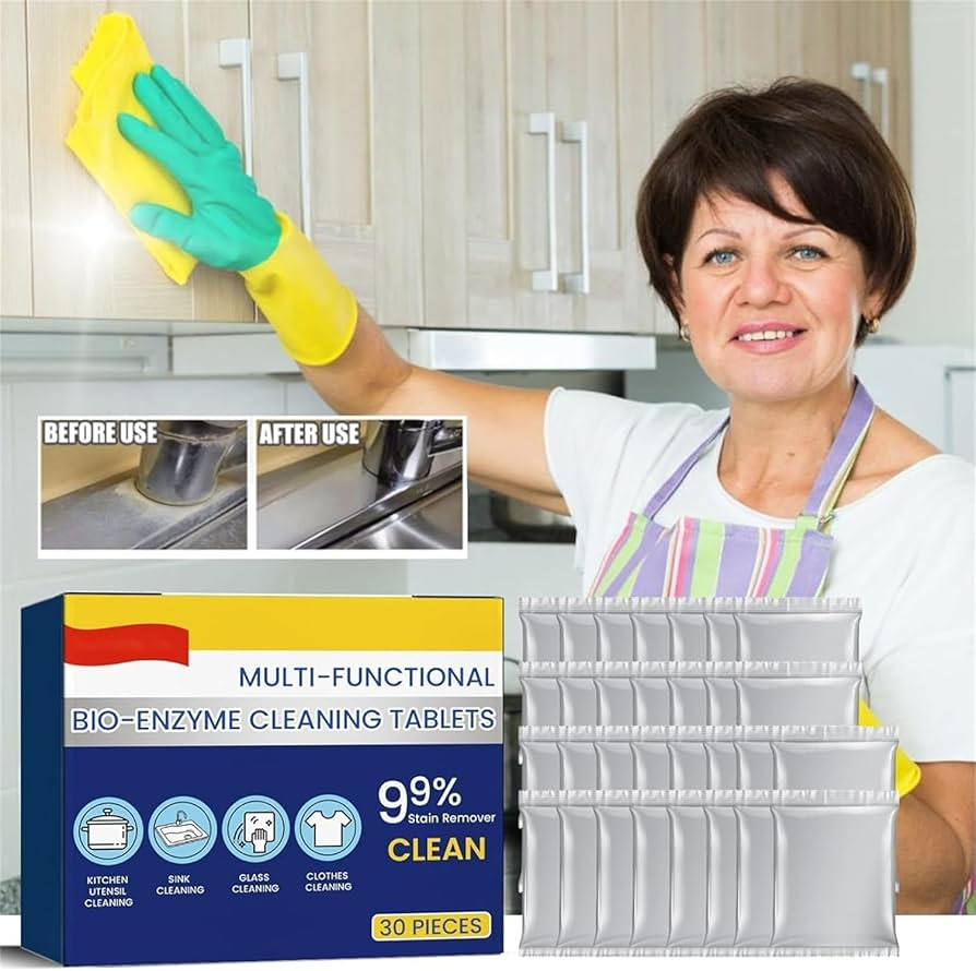 Cleaner Pro° TotalClean: Multi Aktion Bio-Enzym I alt Ren Tabletter