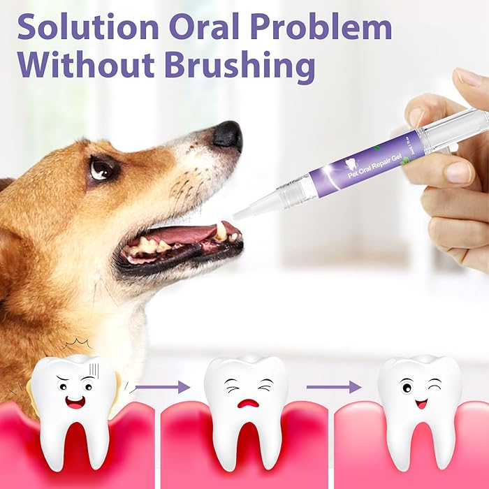 DogCatFri™  DentalPet: Kæledyr Dental Reparation Og Rengøring Gel