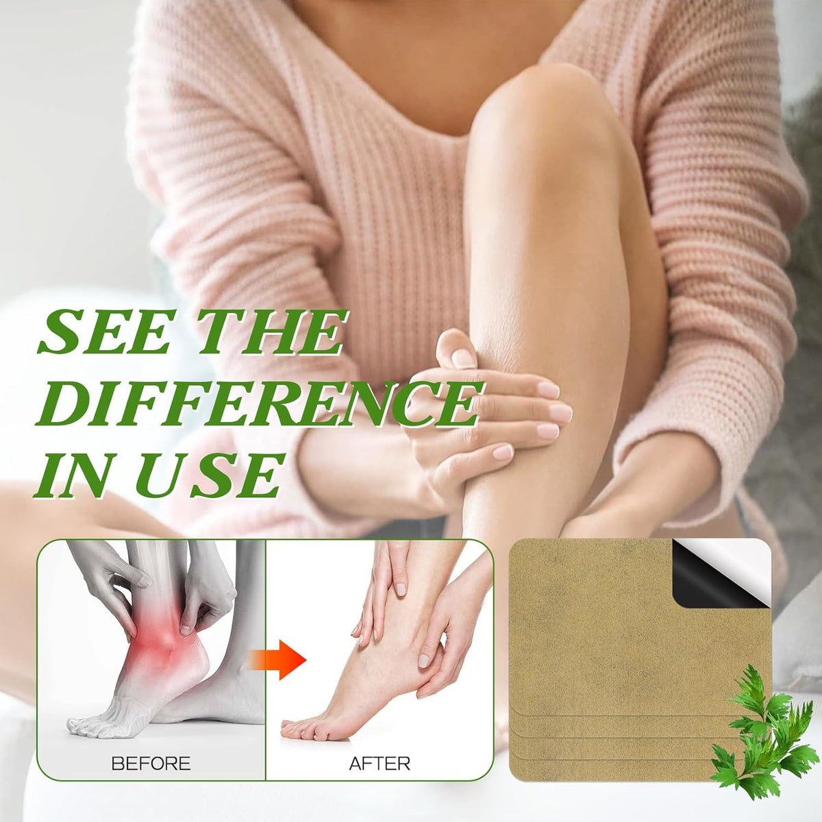 PainPlaster 1+1 GRATIS - Ingefær-Infunderet Lindring Af Led- Og Muskelsmerter Plaster