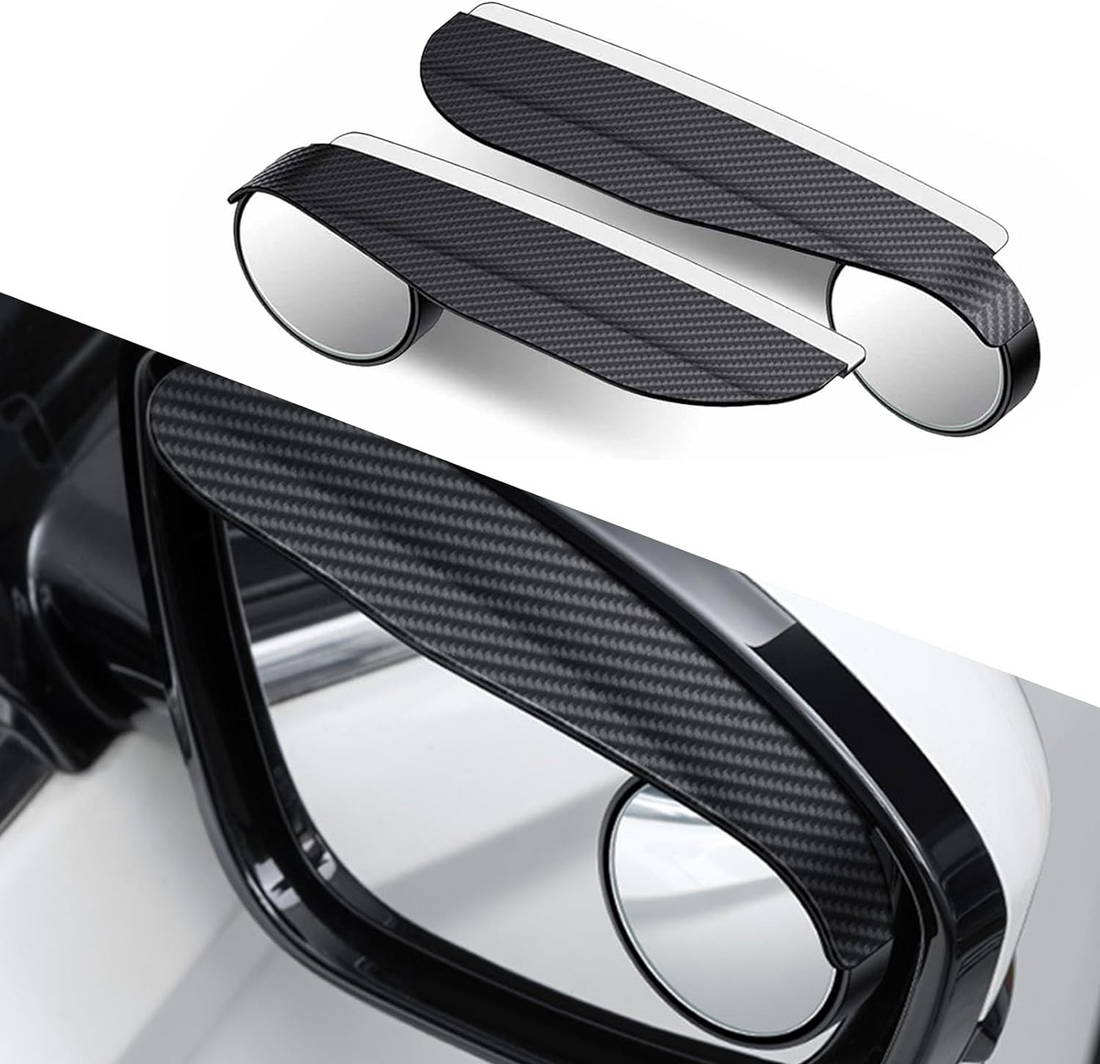 MirrorVisors 1+1 GRATIS: Bilsidespejl Regn Øjenbryn Blind Spot Spejl Visorer