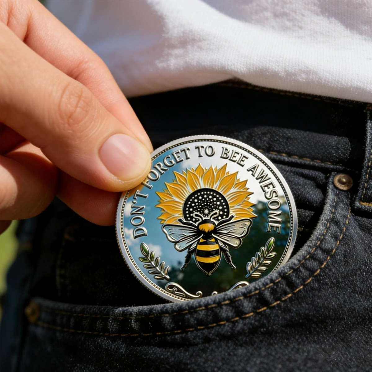 KeepsakeCoin™ 1+1 GRATIS - Unik Souvenir Samler Mønt