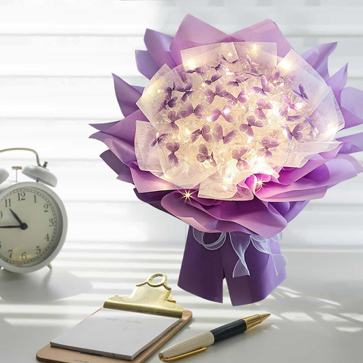 ButterflyBouquet™ - DIY Håndlavet Blomster Sommerfugle Bouquet Håndværk