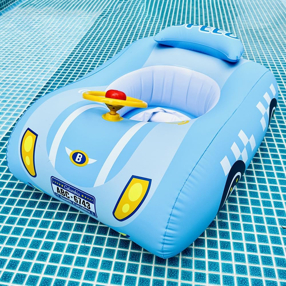 Kletshuts™ PoolFloat: Sjovt Oppusteligt Børne Vandeventyr Pool Float