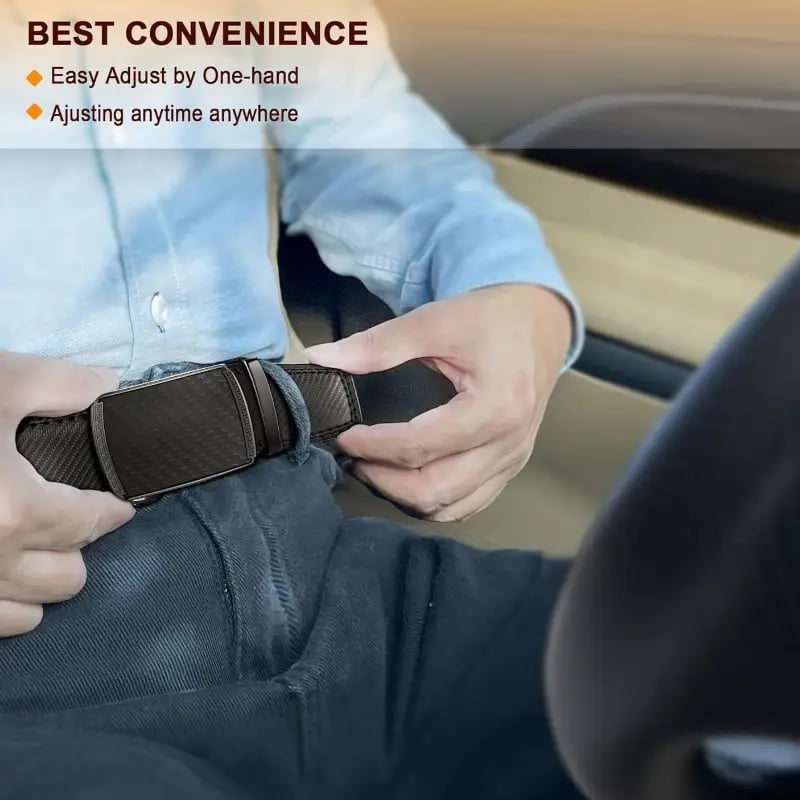 Icone™ ClassicBelt 1+1 GRATIS: Komfortabelt Klassisk Justerbart Spænde Bælte Til Mænd