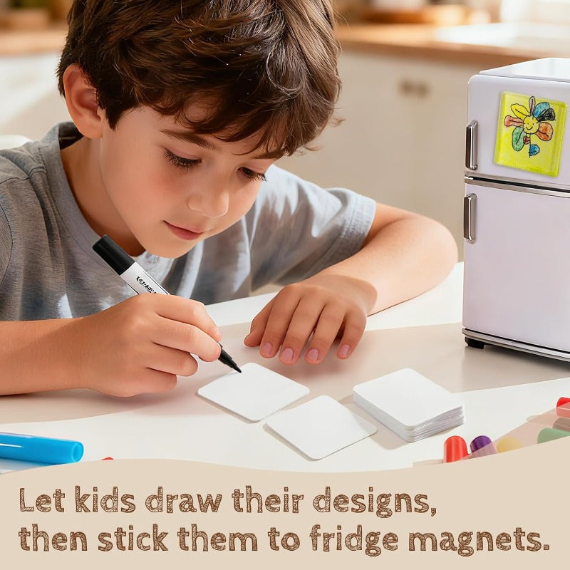 Kletshuts™ MagniCraft 5+5 GRATIS: Nem DIY Håndværk Foto Køleskabsmagneter Til Børn Og Voksne