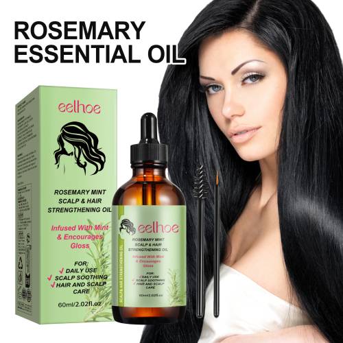 Rosmarin mynte hårolie mod frizz