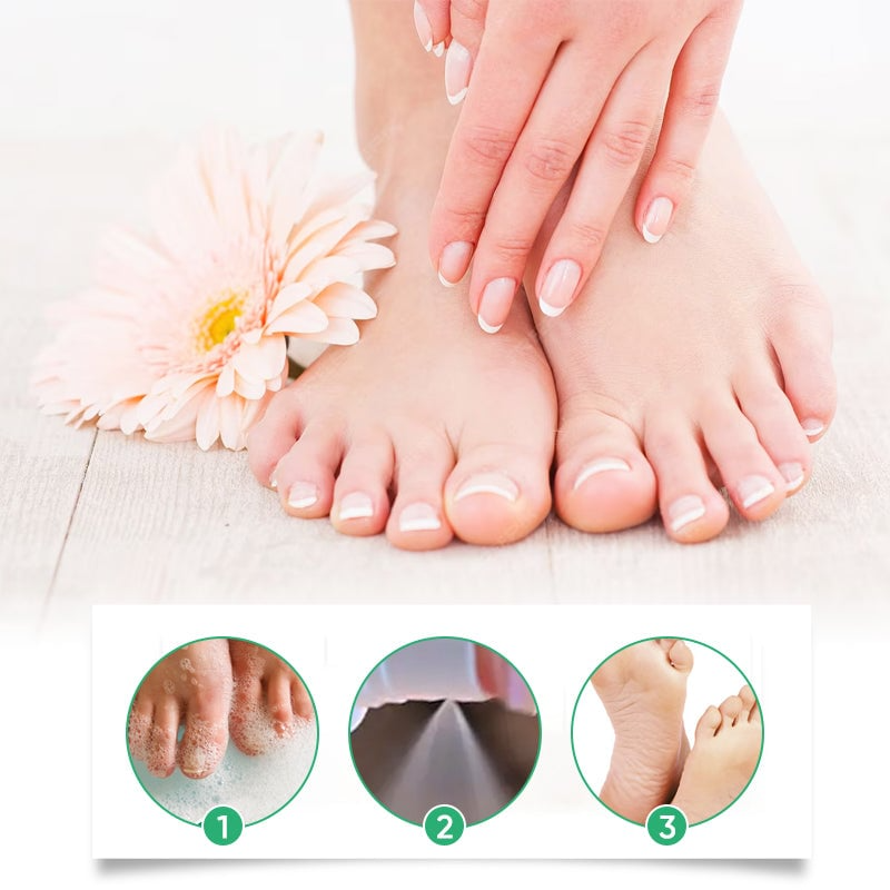 FootCare 1+1 GRATIS: Antimikrobiel Dyb Hydrering Fodpleje Spray