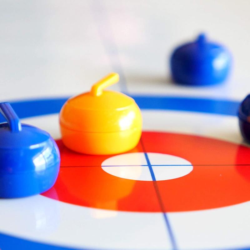 Kletshuts™ CurlingGame: Bordplade Curling Spil For Alle Aldre