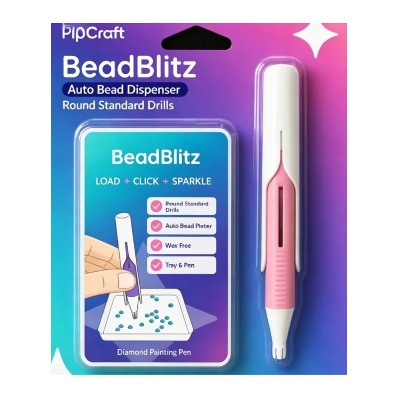 BeadPen 1+1 GRATIS - Automatisk Diamant Maleri Perle Dispenser Pen