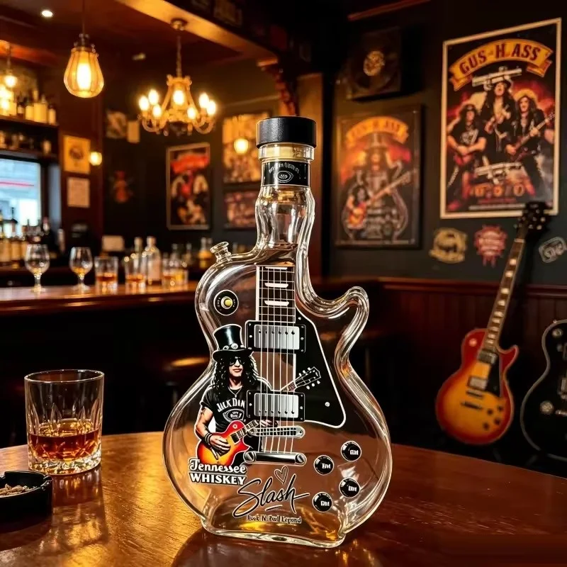 GuitarDecanter™ - Premium Samlerens Guitar-Inspirerede Dekanter