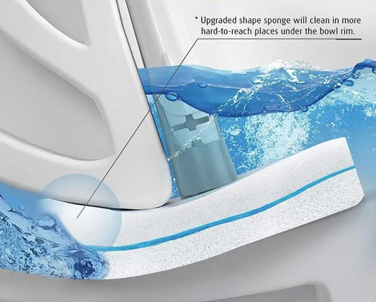 Cleaner Pro° ReplacementScrubber: Engangsbrug Toilet Rengøring Udskiftning Hoveder