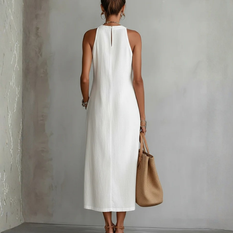 Icone™ HalterDress - Elegant Casual Komfortabel Fit Mode Halter Midi Kjole