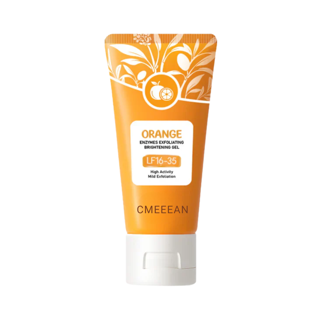 ExfoliatingGel 1+1 GRATIS: Orange Eksfolierende Gel Blid Død Hud Fjerner