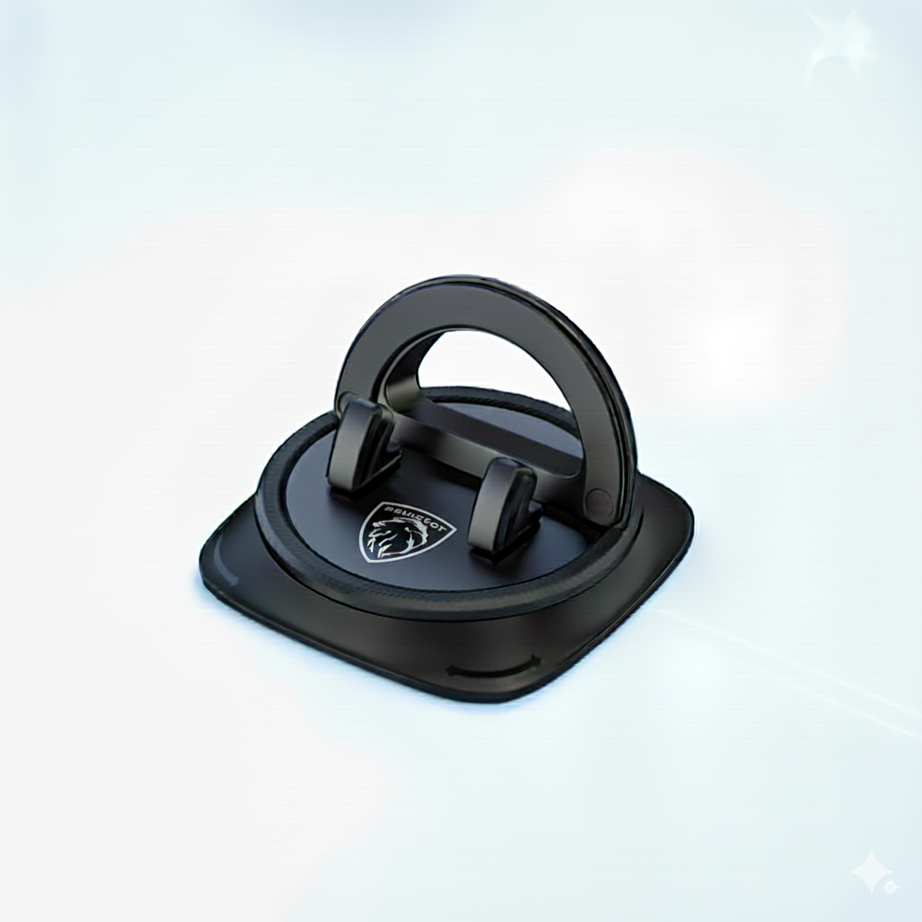 Holder360° MobileHolder: Skridsikker Dashboard Mobil Holder Med 360° Rotation