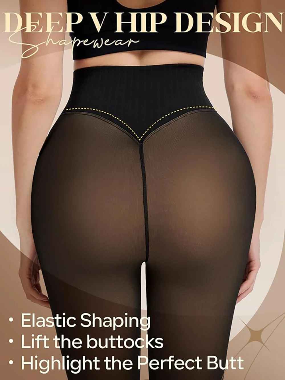 Icone™ PremiumLeggings: Højkvalitets Fuld Dækning Formende Støtte Premium Leggings
