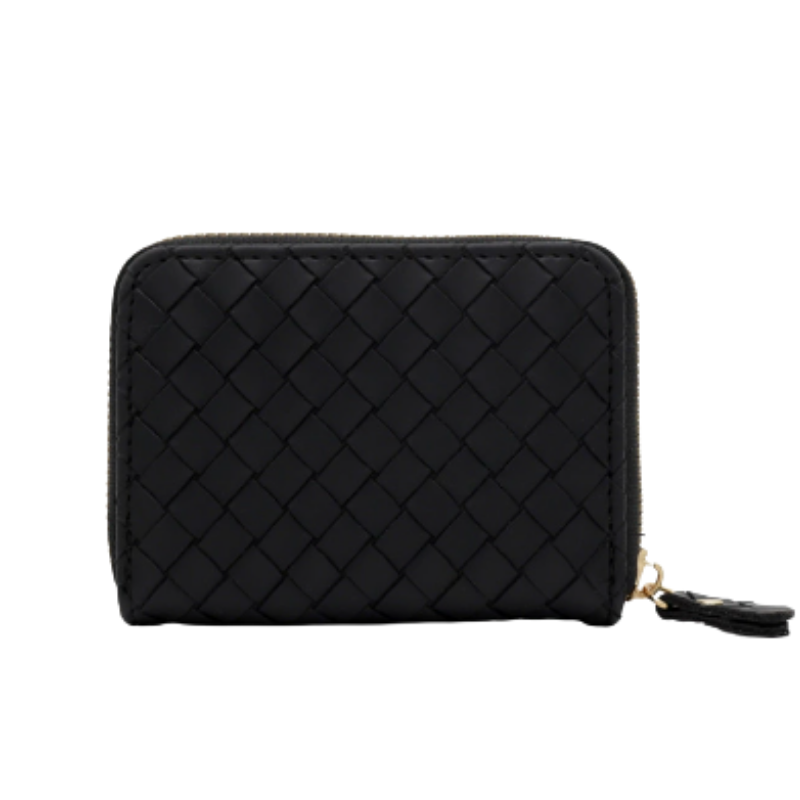 Icone™ WovenWallet - Minimalistisk Vævet Design Bilnøgle- Og Kortpung