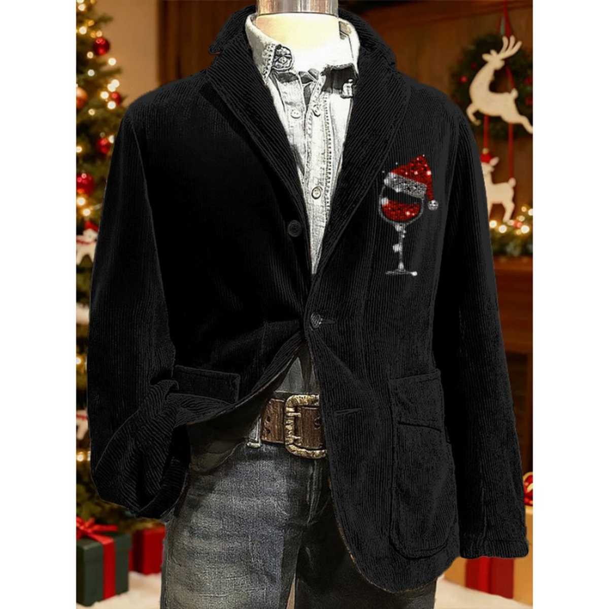 Icone™ VintageJacket: Stilfuld Herre Casual Klassisk Vintage Jakke