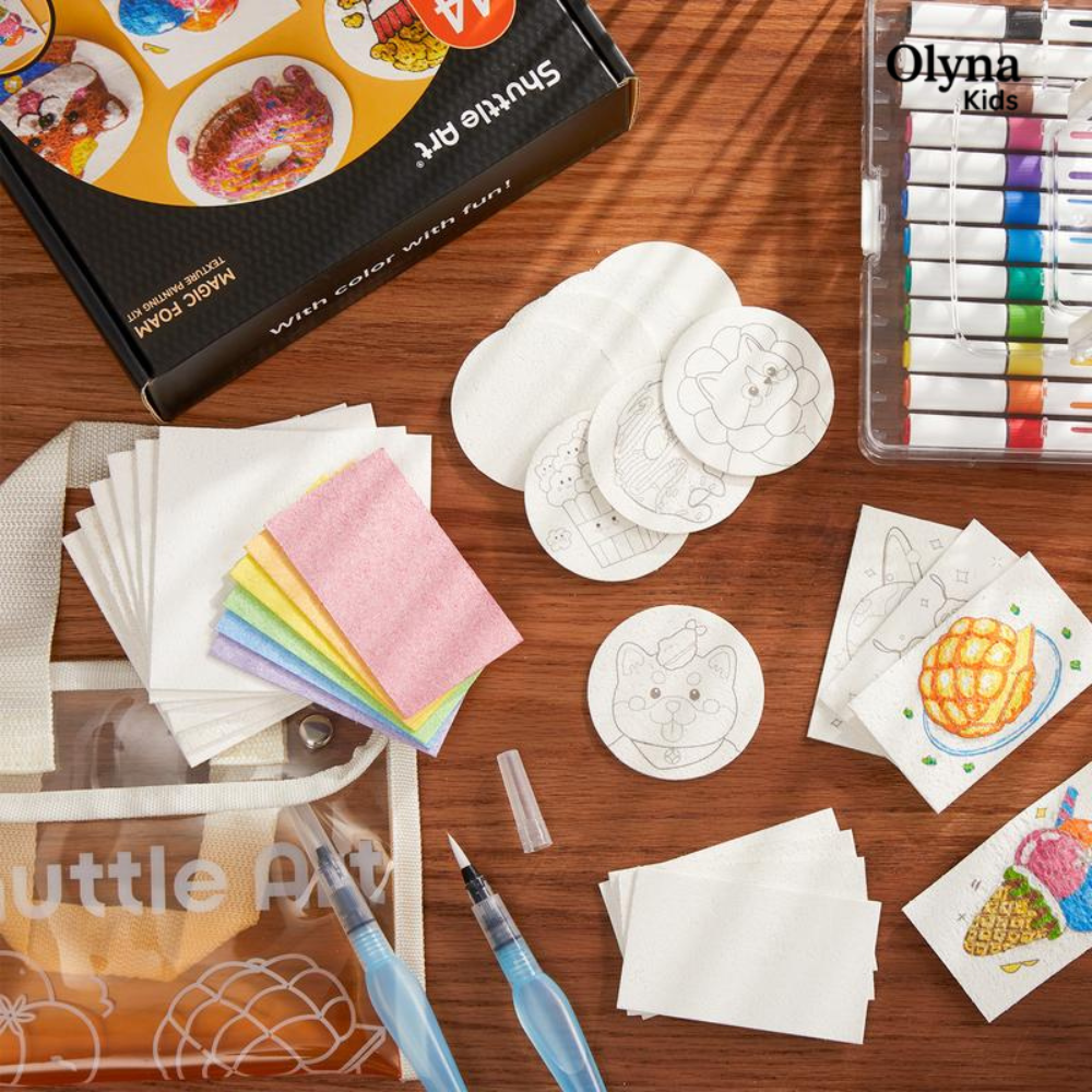 Kletshuts™ FoamArt: Kreativ 3D Skum Kunst Aktivitet For Børn