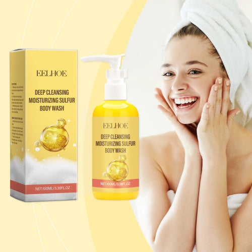 Svovl showergel med citron og aloe