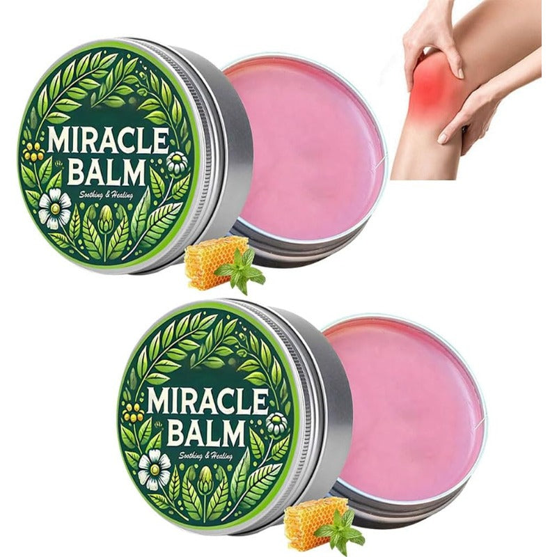 MiracleBalm™ 1+1 GRATIS: Multi-Formål Beroligende Hurtigvirkende Lindrende Miracle Balm