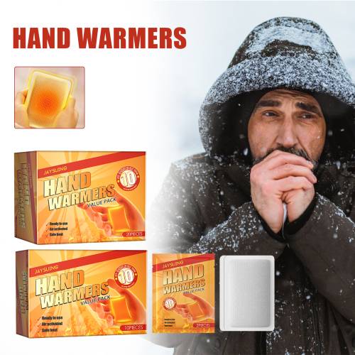 Selvopvarmende varmeplaster, 10 pakker