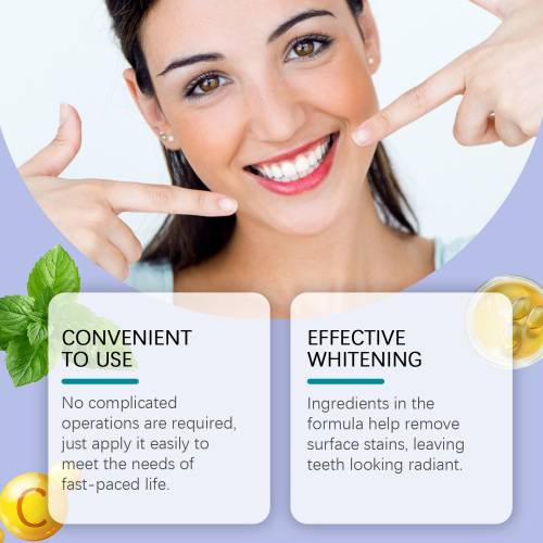 Tandpletfjerner-pen med C-vitamin