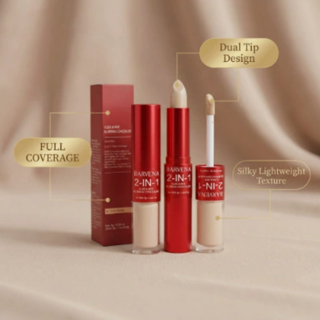 Let concealer med naturligt finish