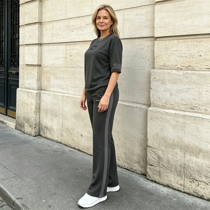 Icone™ RelaxedSet - Kvinders Casual Afslappet To-Delt Matchende Outfit Sæt