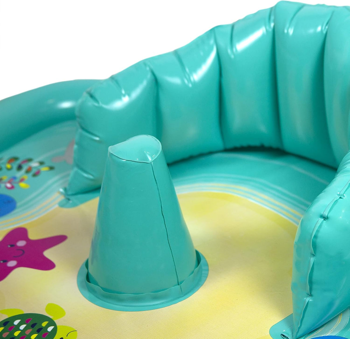Kletshuts™ WaterMat - Oppustelig Baby Plaske Vandlegemåtte Med Solsejl