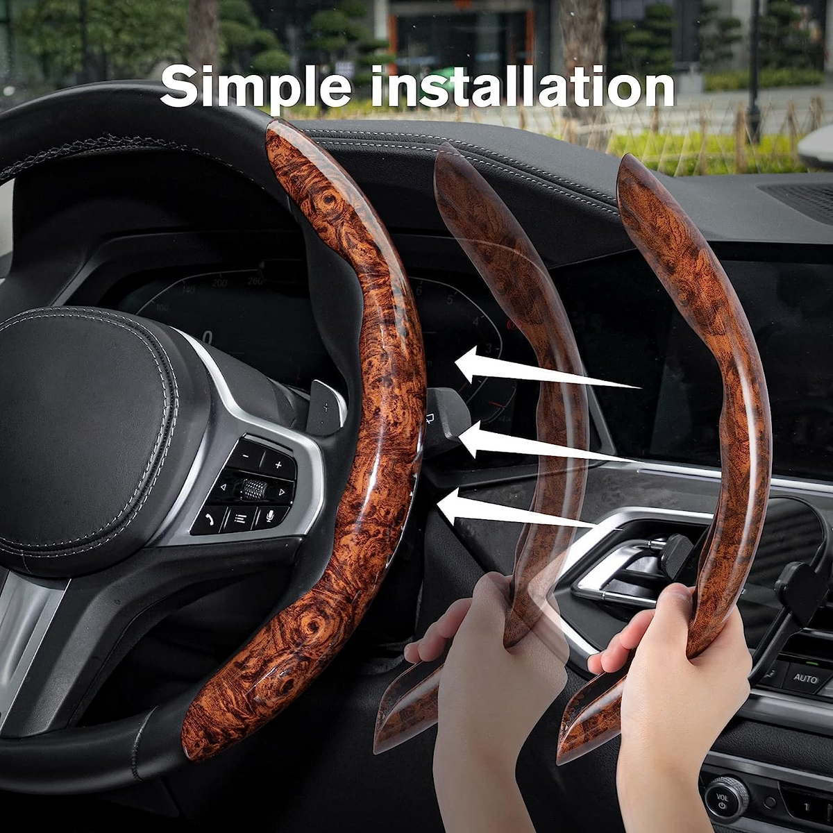 SteeringProtector - Premium Universal Stilfuld Ratbeskytter