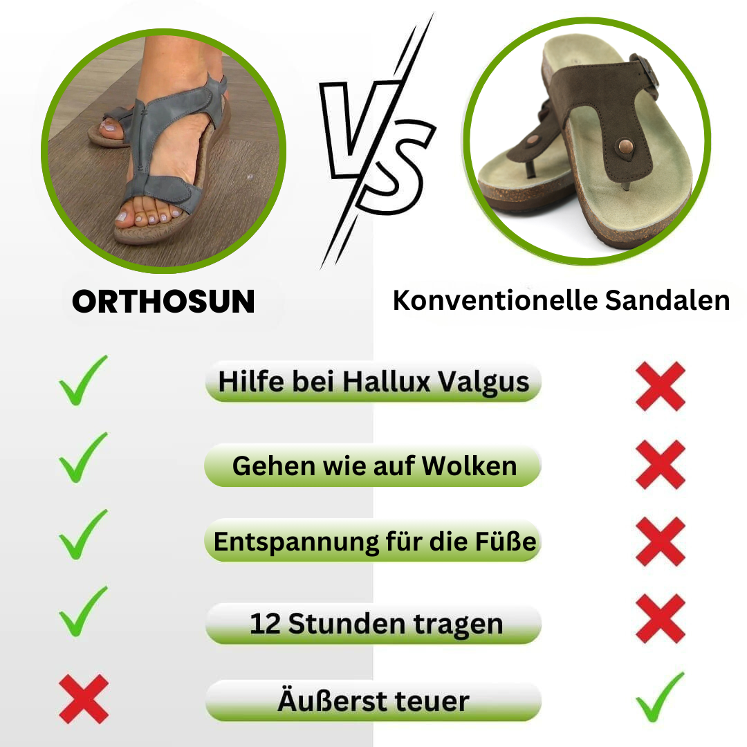 OrthoSun – Ergonomiske ortopædiske sandaler, der giver øjeblikkelig lindring