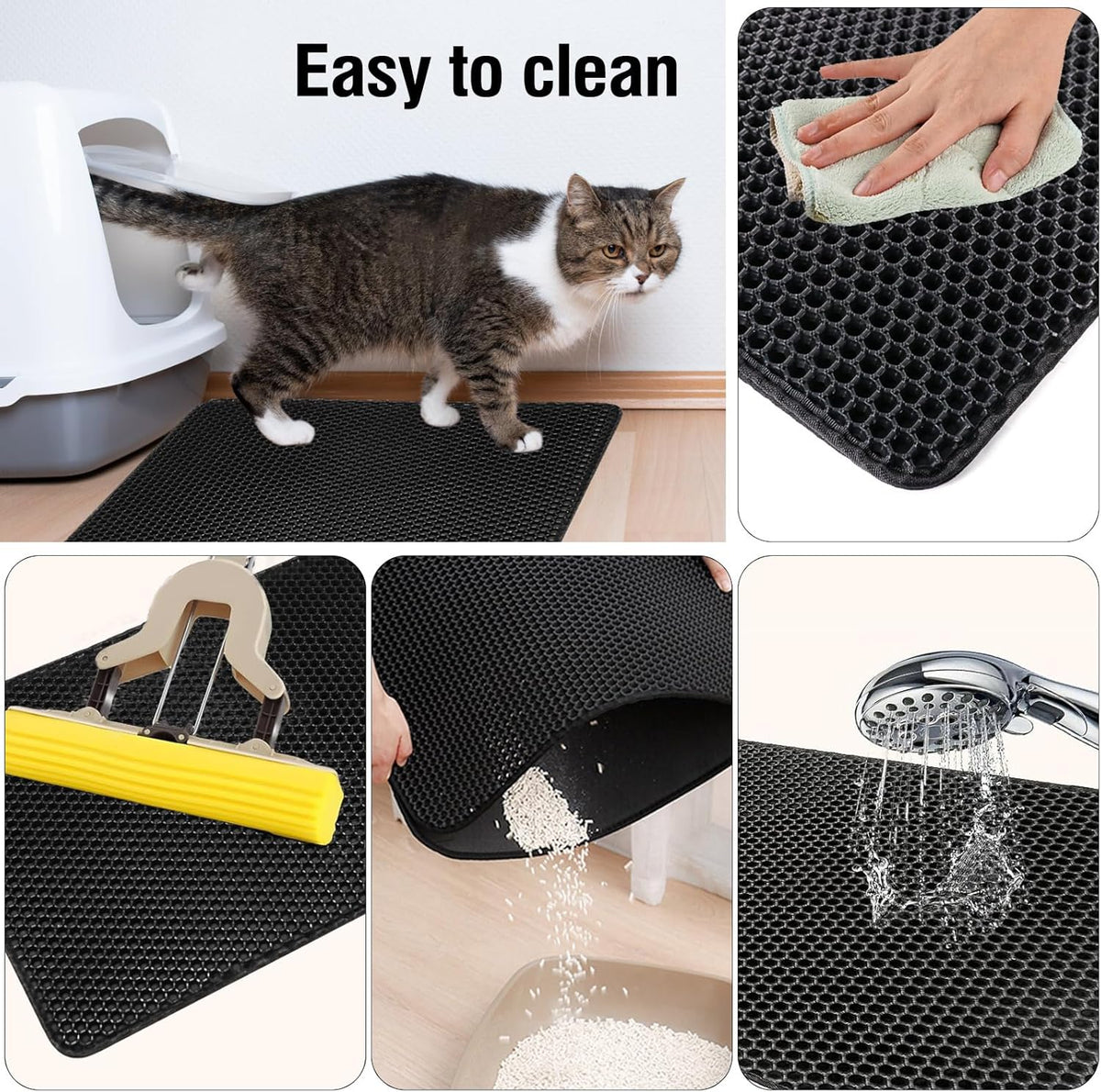Catfri® LitterMat: Hygiejnisk Kat Kuld Måtte