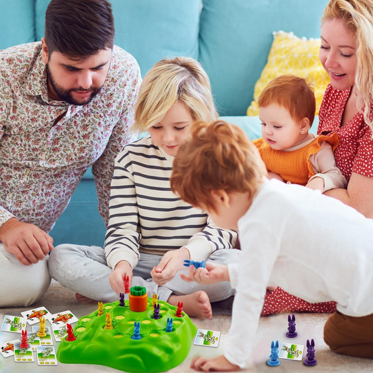 Kletshuts™ BunnyTrap: Familie Venlig Kanin Fælde Strategi Spil