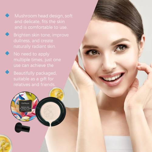 Cushion concealer med svampehoved-applikator